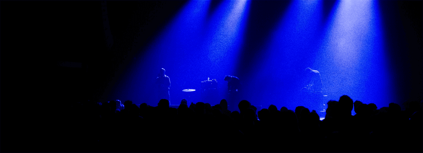 person performing stage