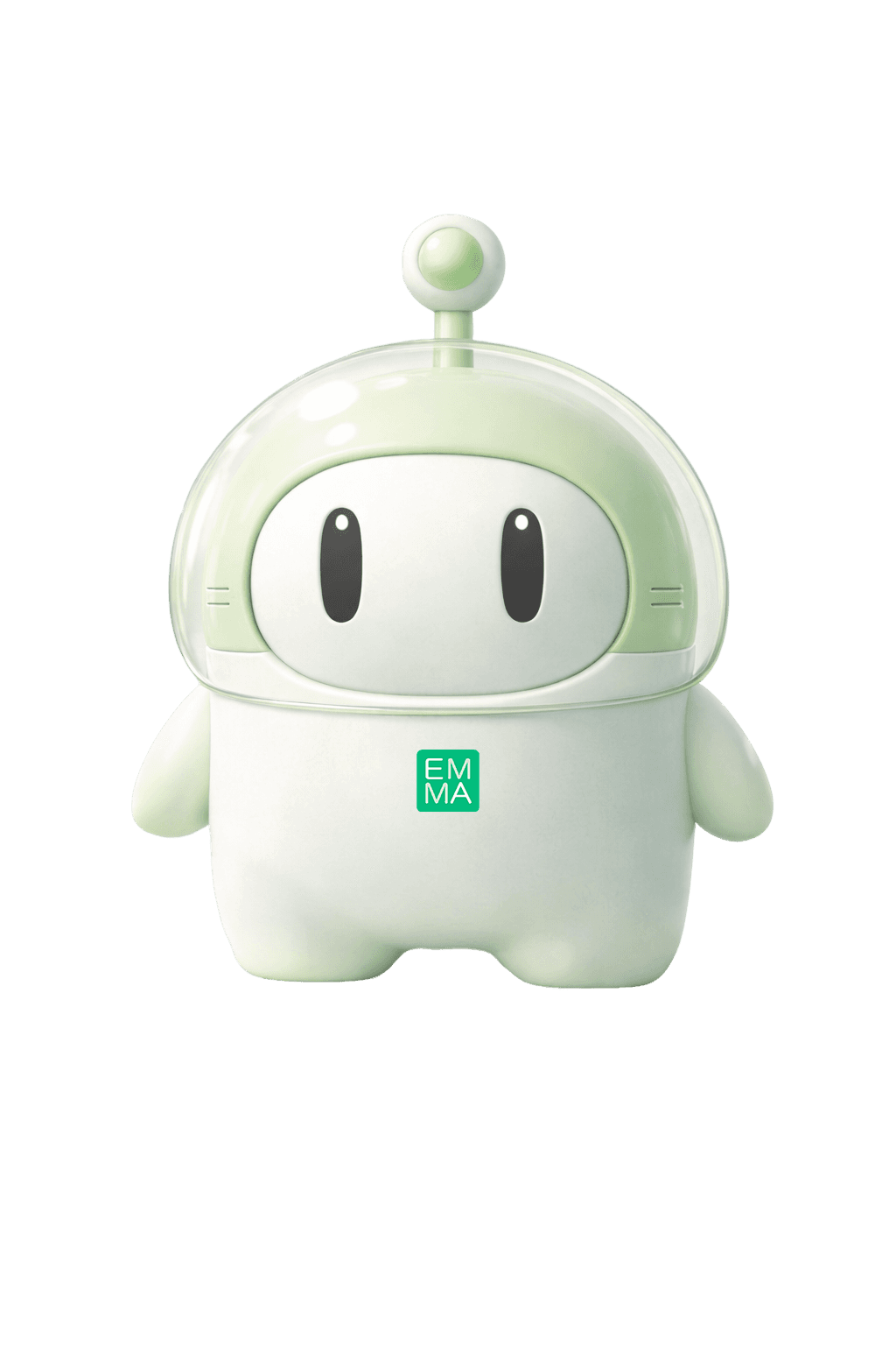 Stylized white envelope icon tilted at an angle, representing a message or notification.