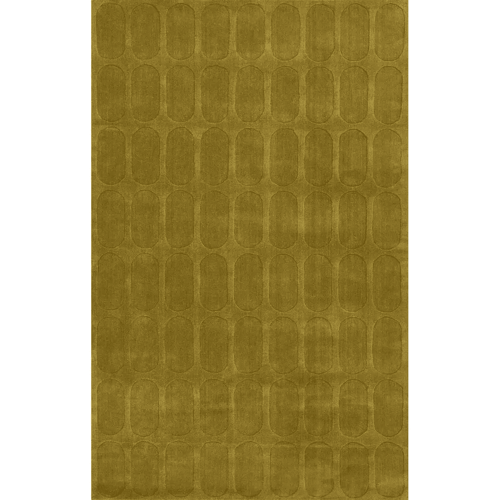 Product image for Contour Hand Woven Wool Geometric Light Olive Area Rug