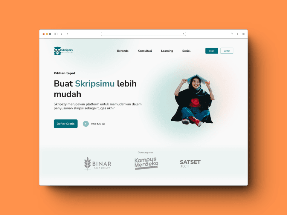 Project showcase laptop mockup