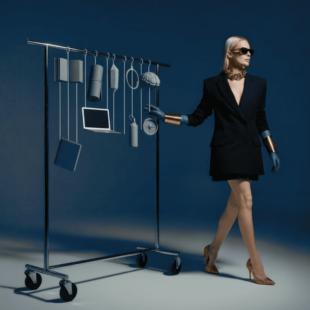 A creative visionary losing confidence in her instincts.