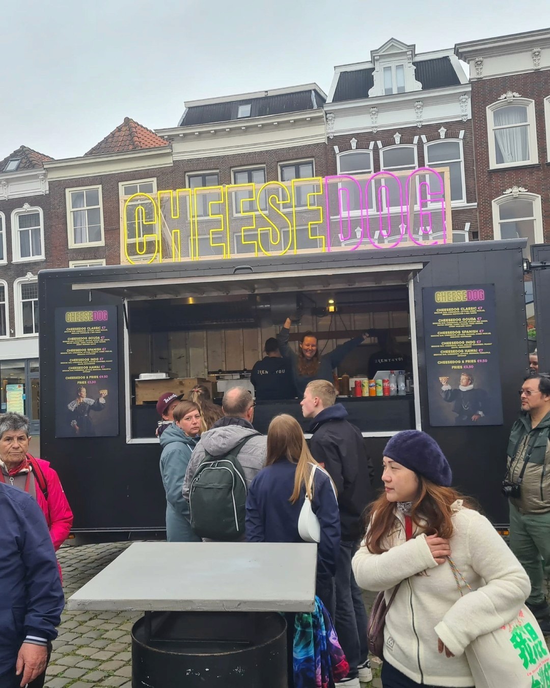 Eventstyling voor Cheese Dog