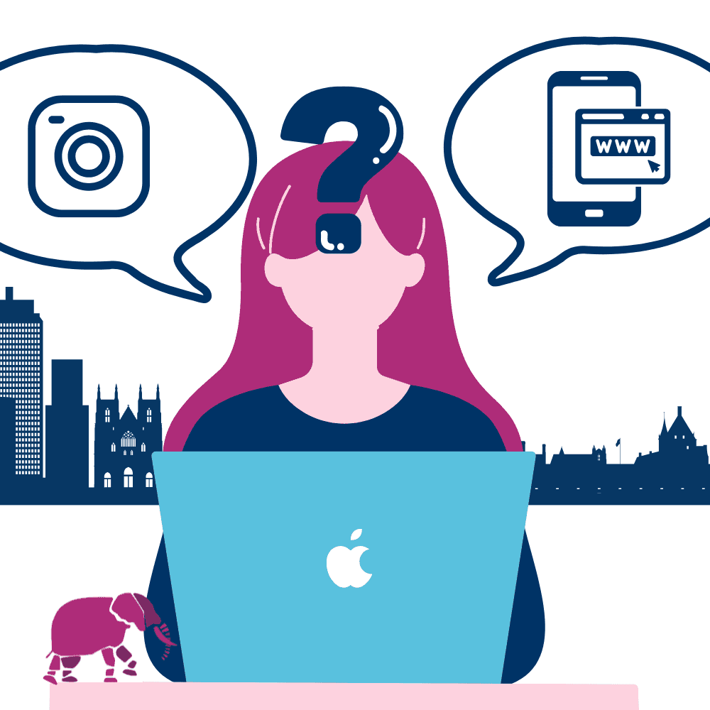 comparatif instagram vs site internet nantes