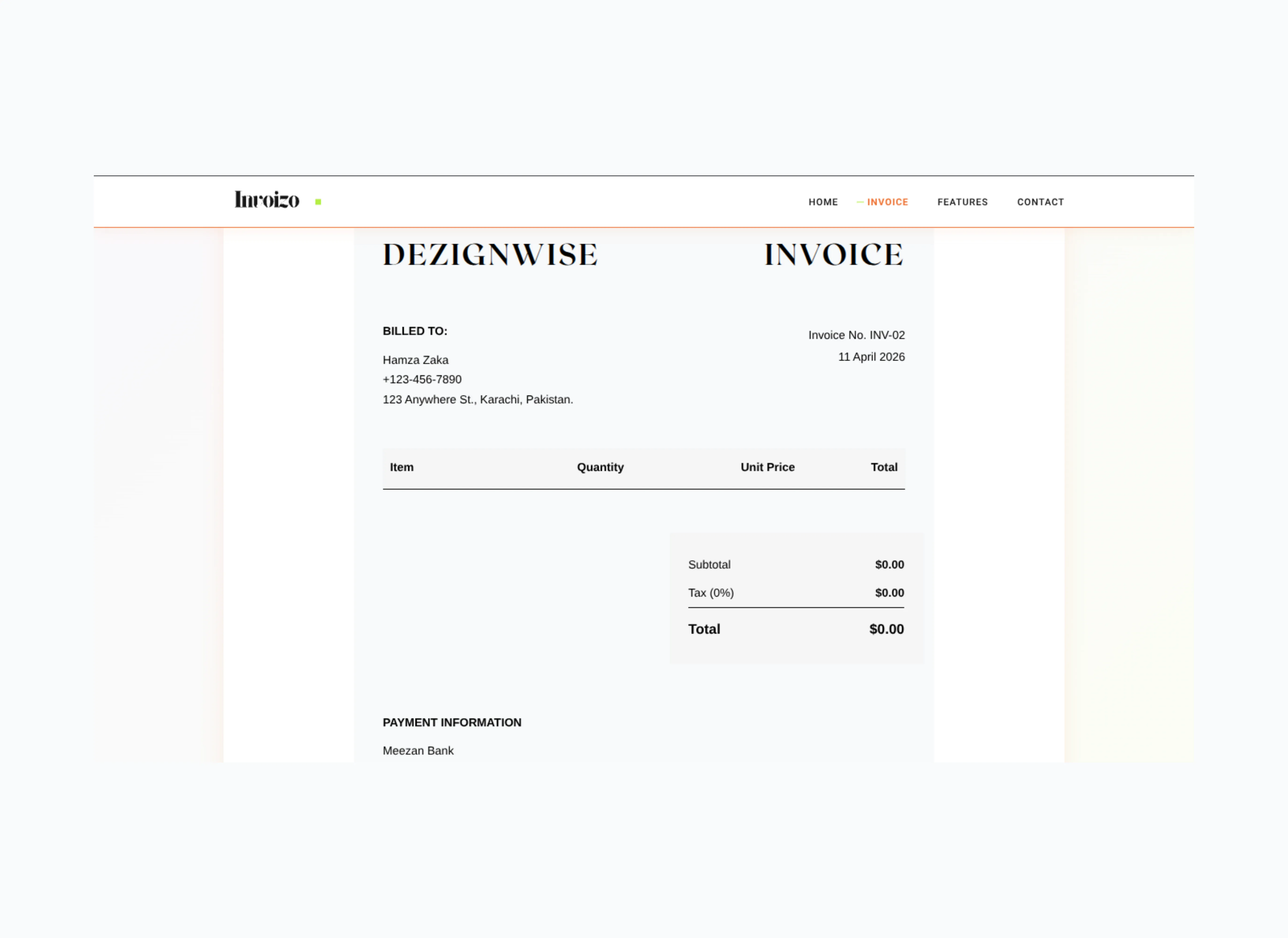 invoizo_invoice_preview