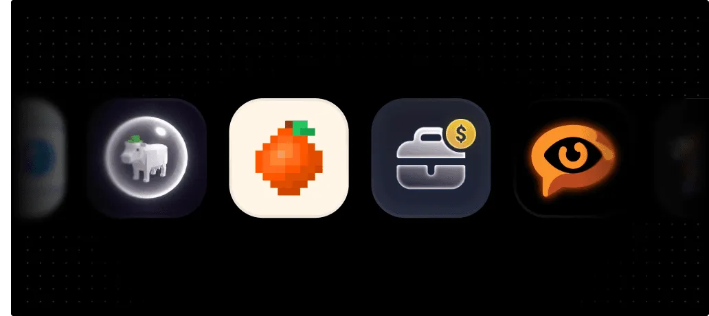 Mini Apps with Alien ID and ecosystem integration dashboard diagram — Alien