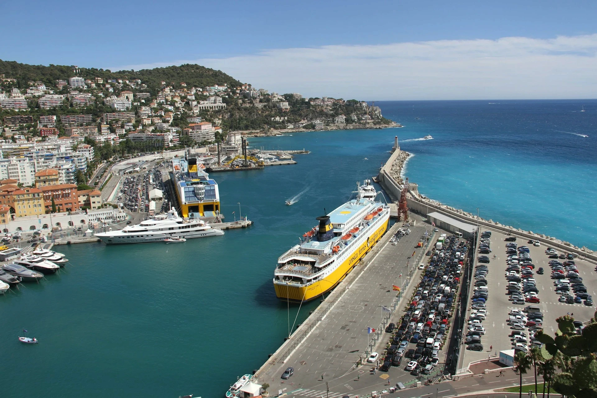 Promenade des anglais Nice demenagement longue distance