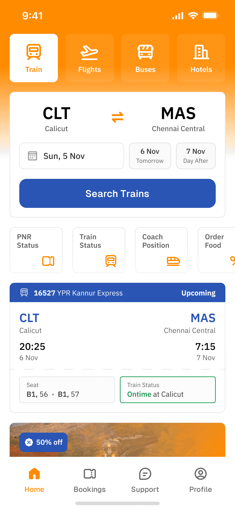 IRCTC App Redesign