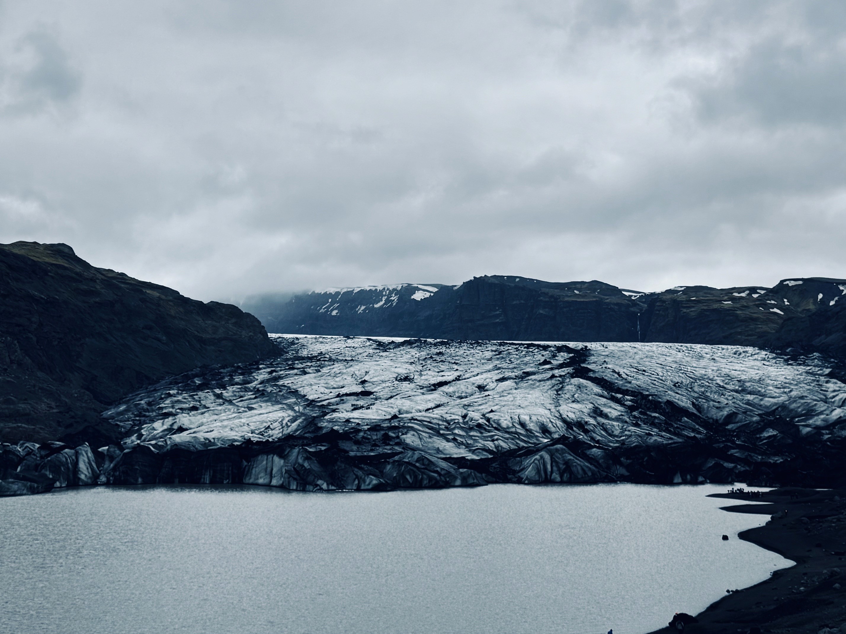 Sólheimajökull Glacier in Iceland