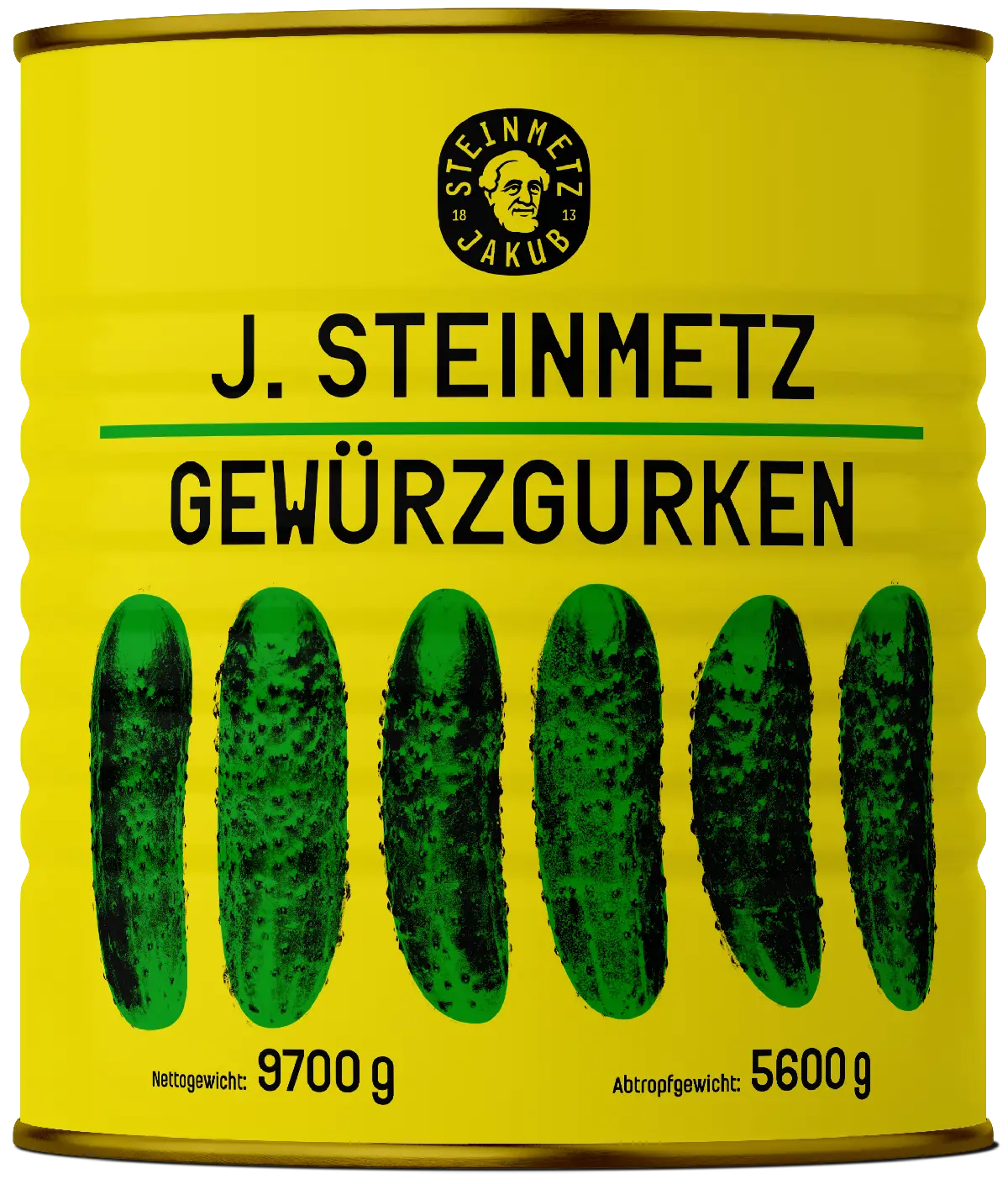 Gastro balení J. Steinmetz – sterilované okurky