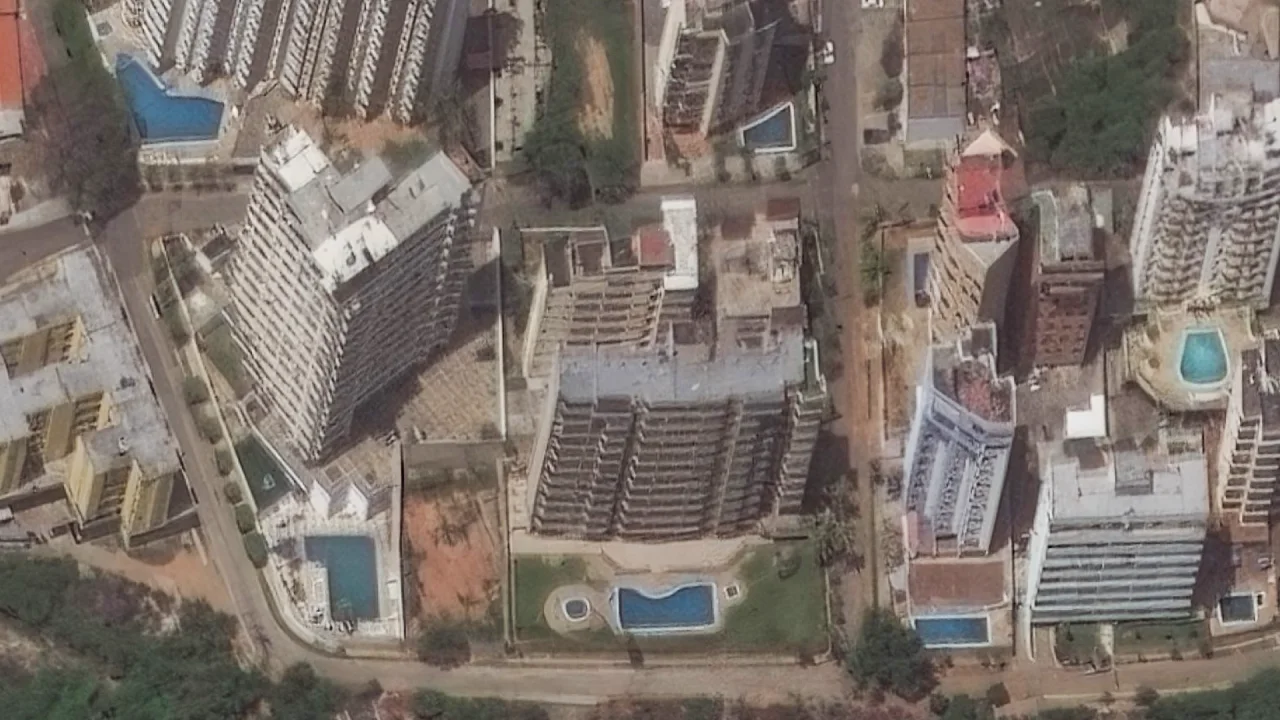 Edificios de departamentos en La Guaira, Venezuela Vantor