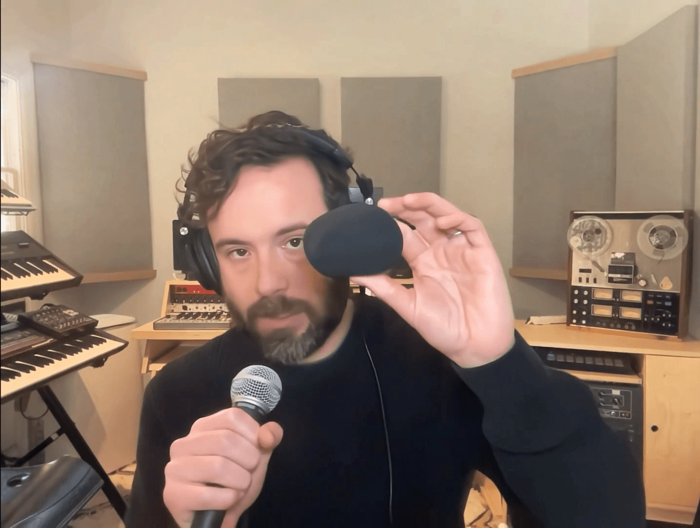 a laptop computer sitting on top of a desk