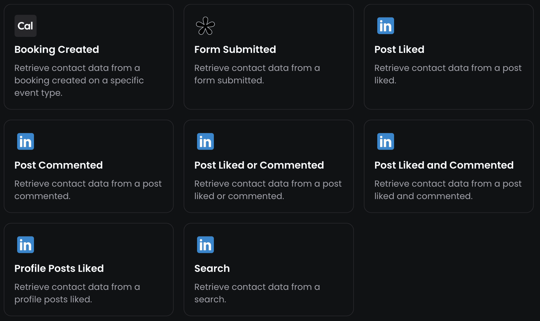 Available ReactIn's smartlists on january 2025