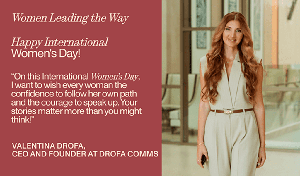 International Women’s Day Letter from Valentina Drofa
