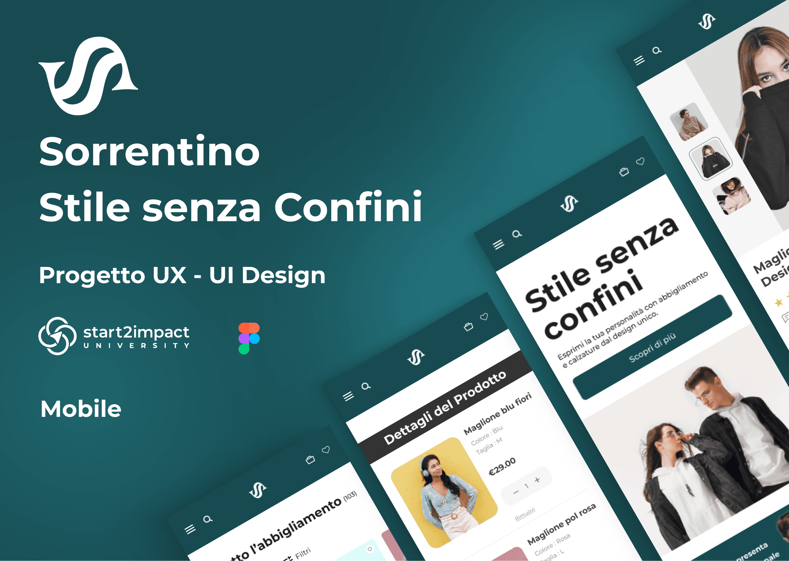 Progetto per start2impact university Wireframe UX UI Design
