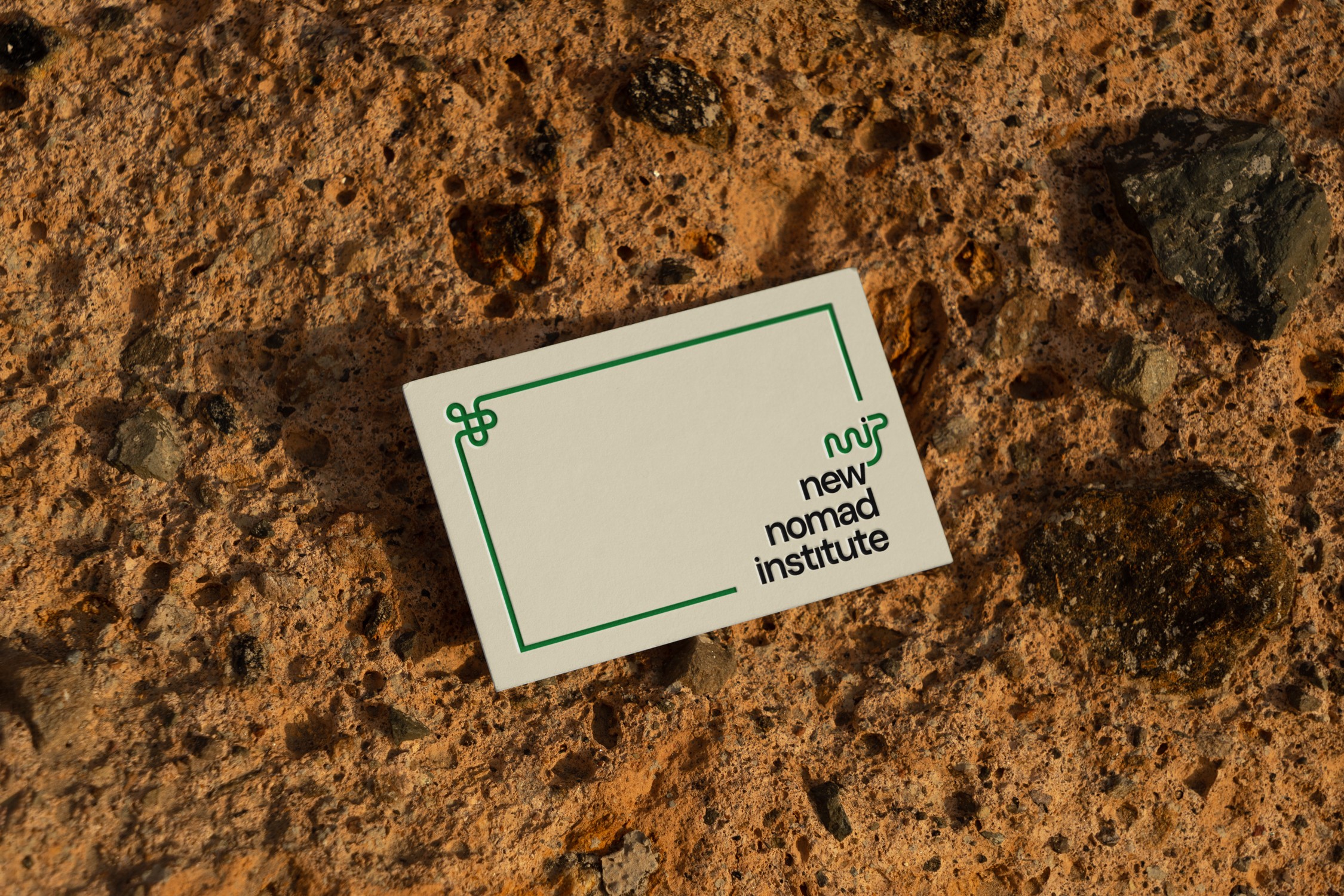 New Nomad Institute Business card