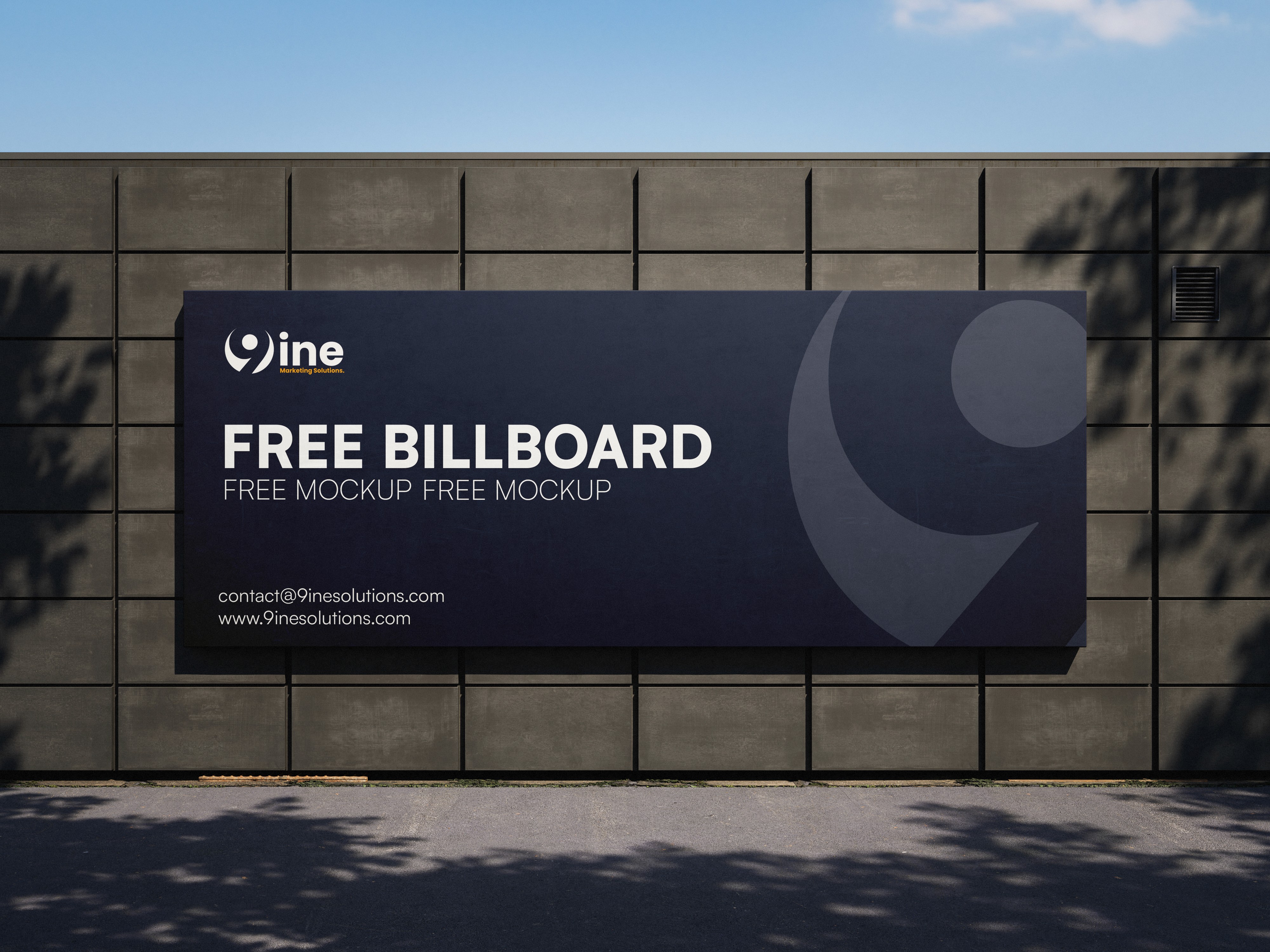 Free Mockup by 9ine Solutions Marketing Agency