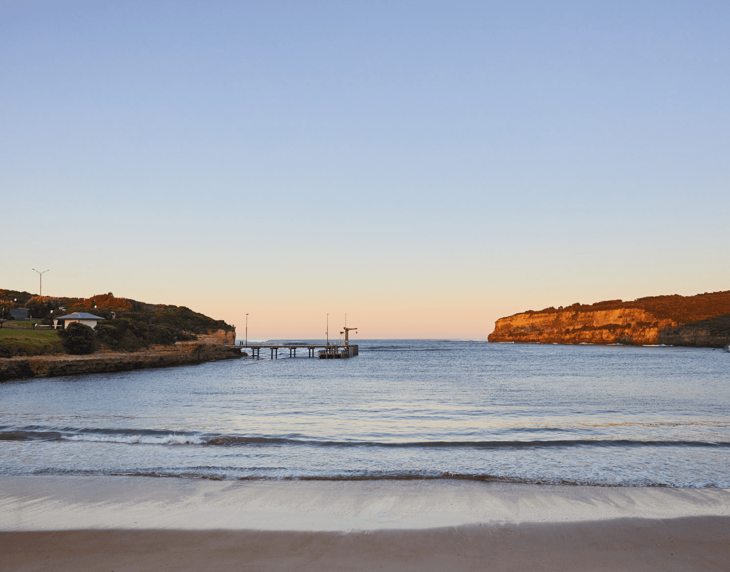 Close up of a cocktail being served at a bar