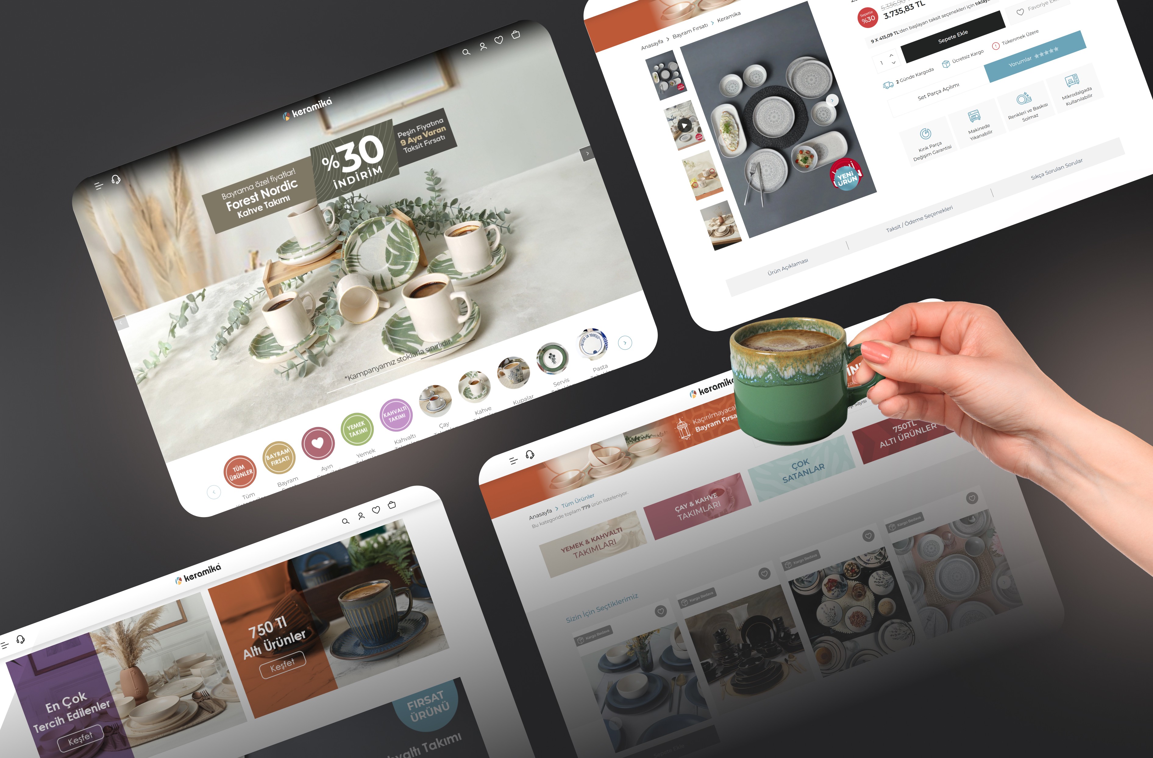 Mobile page ui design