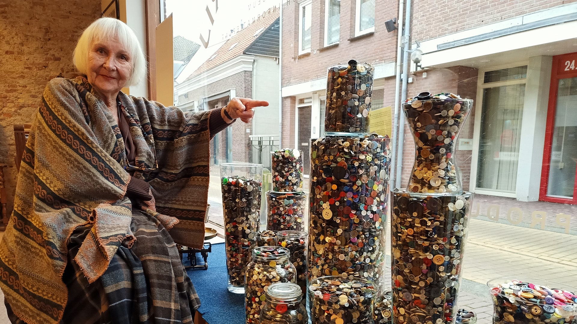 Knopencollectie in stadsmuseum De Knoperij - Stichting Oud Montfoort
