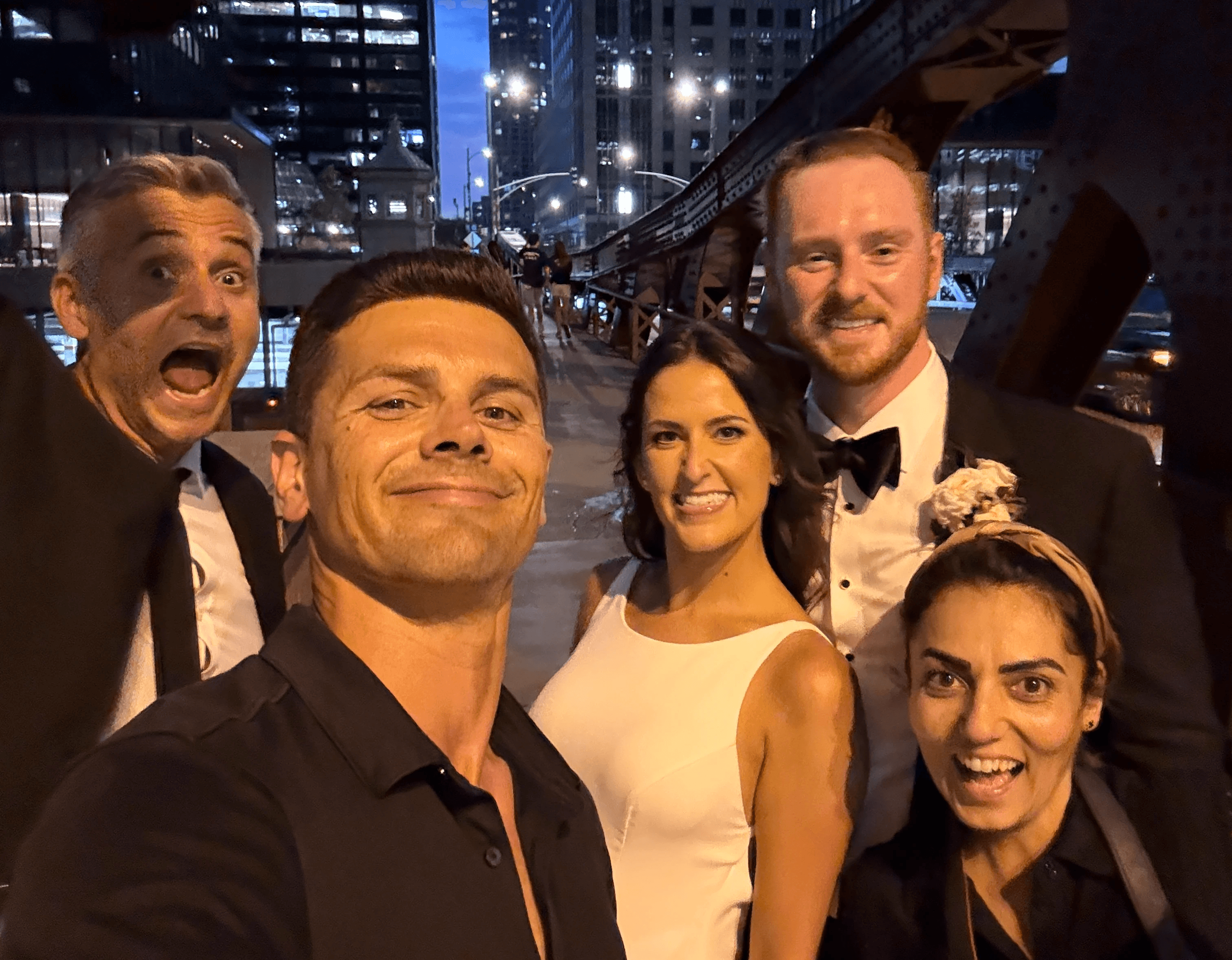 Wedding Photo and Video team for a downtown Chicago Wedding