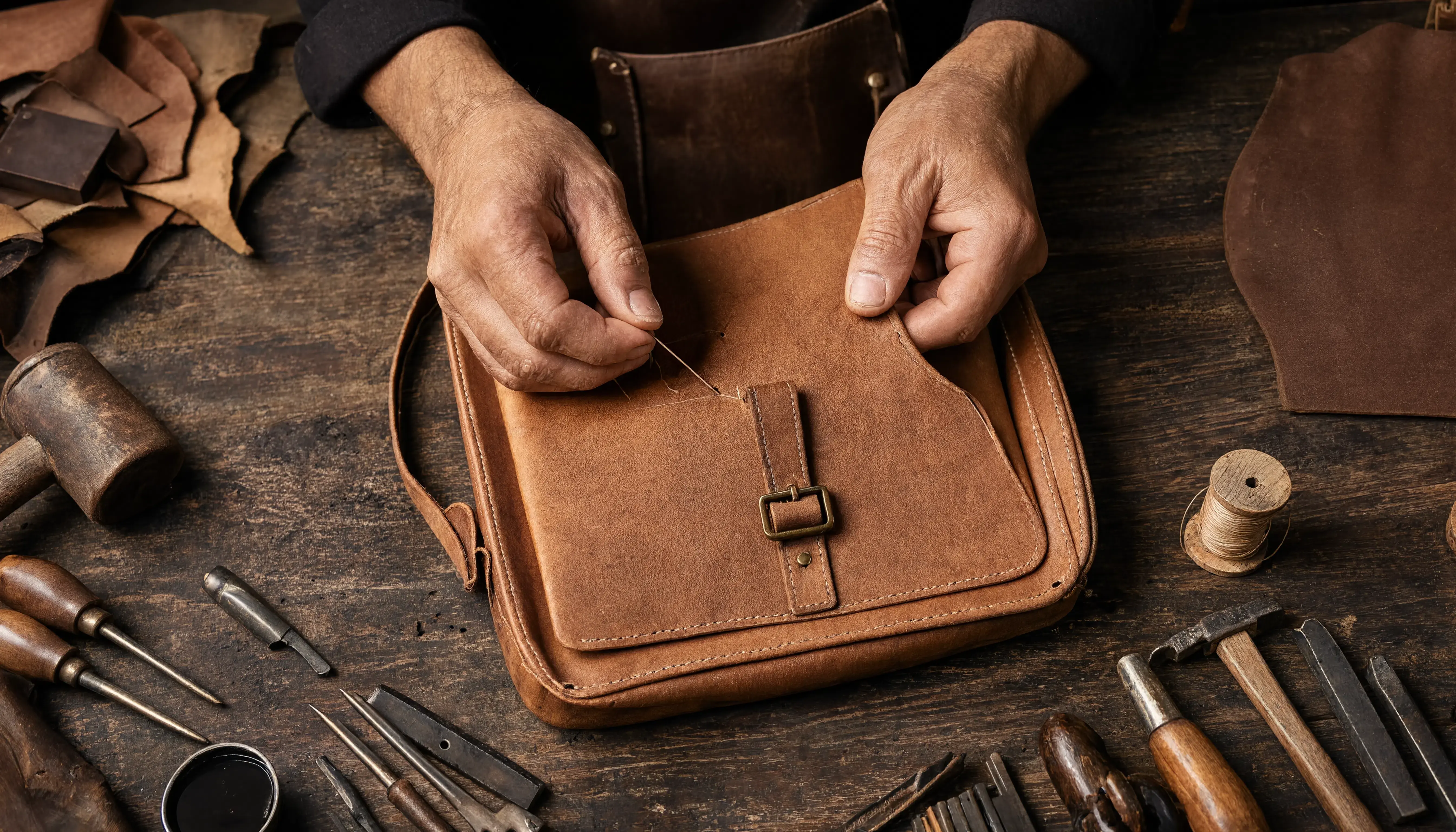 Leather work 
