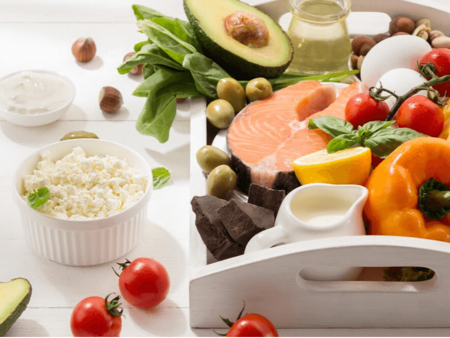 Recommended balance diet for diabetic individuals.