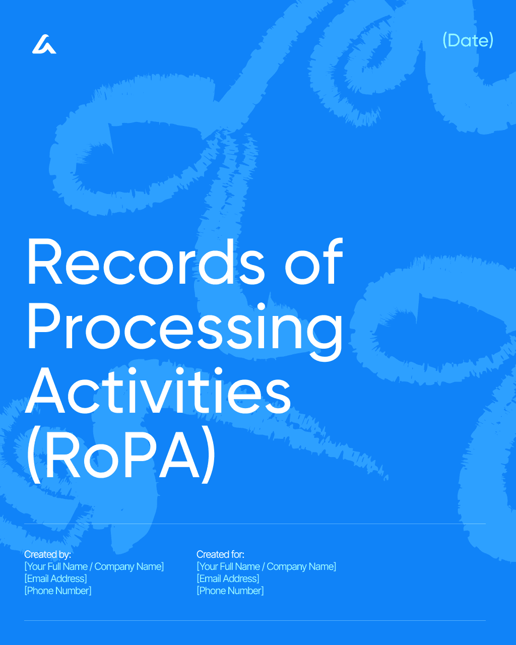 Records of Processing Activities (RoPA)