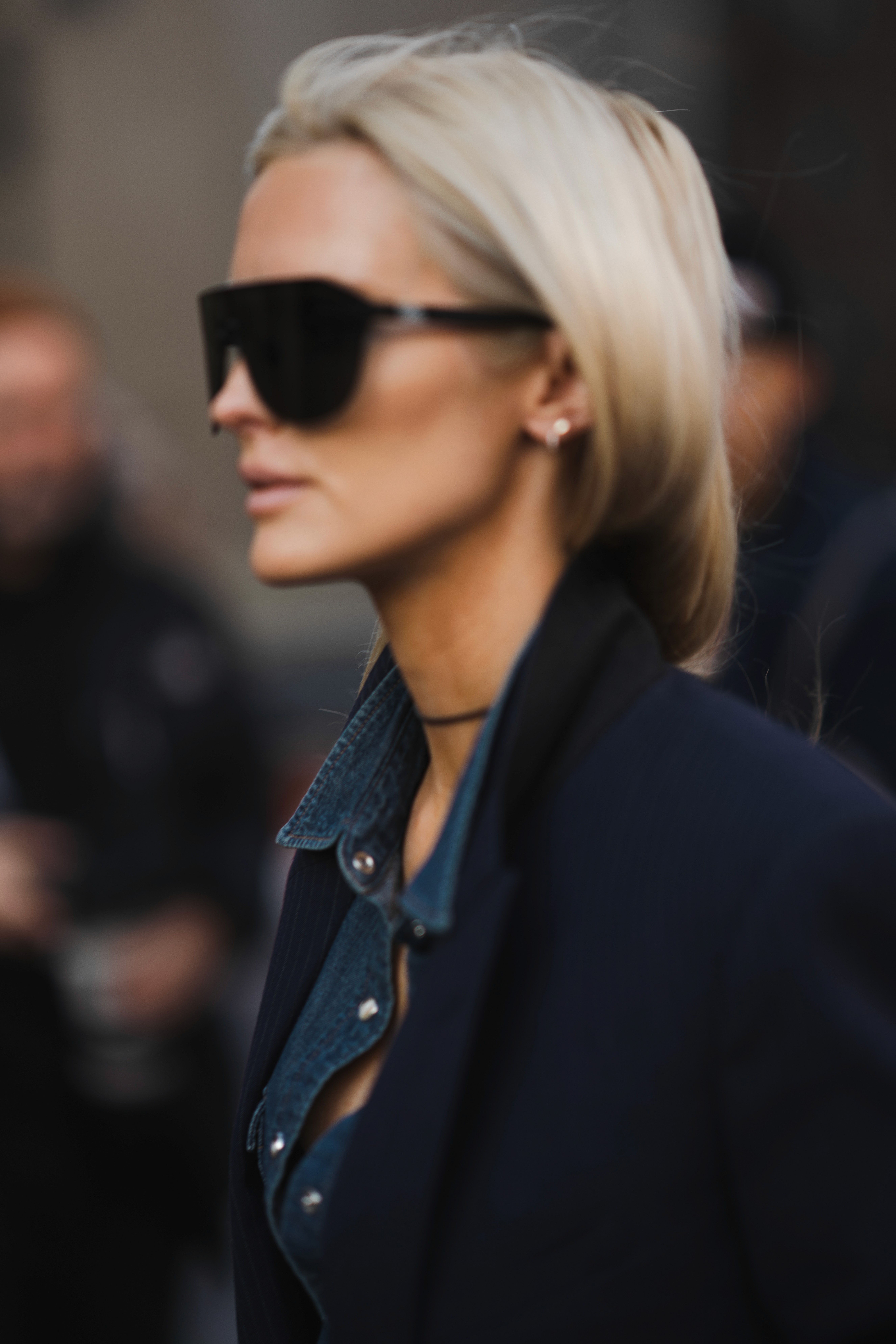 Stylish shot of model