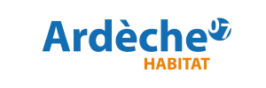 logo ardeche habitat