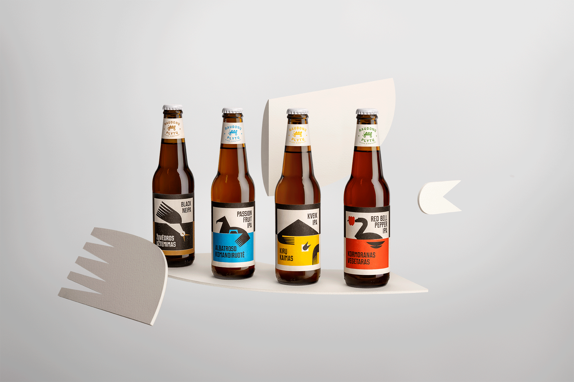 Raudonų plytų IPA DAY 2021 - Beer packaging design