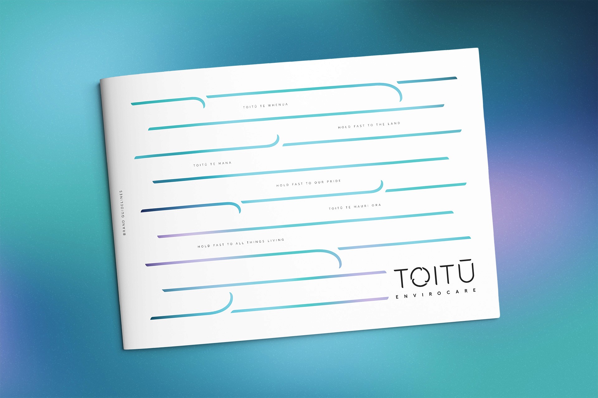 Toitū Brand Guidelines Print Visual