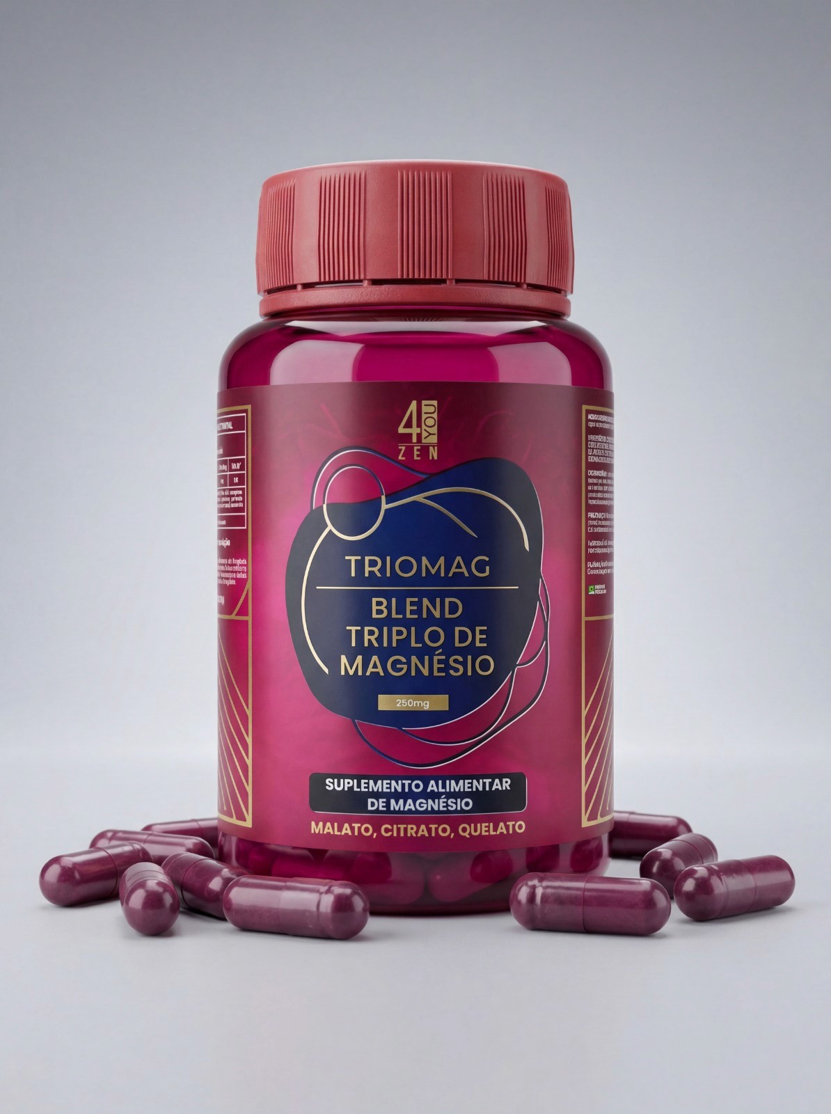 Magnésio Triomag 4you zen suplementos