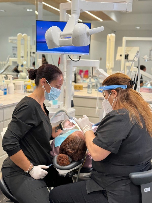 Dentist with his Patient