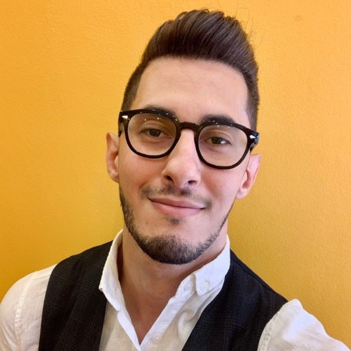 a man smiling for the camera