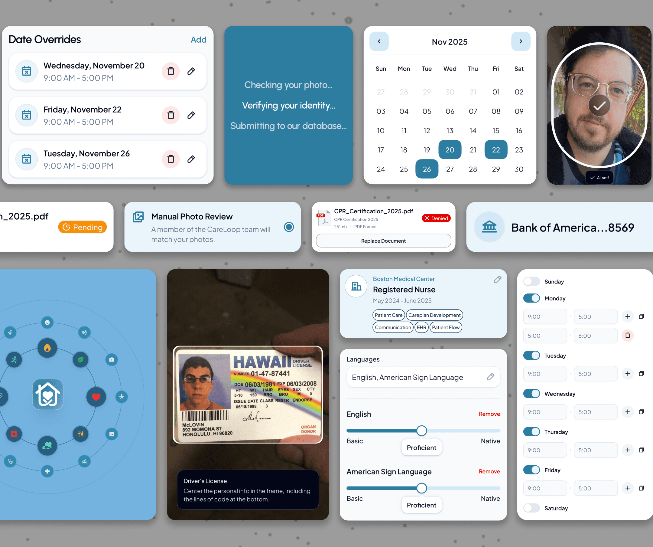 CareLoop Hi-Fi Components