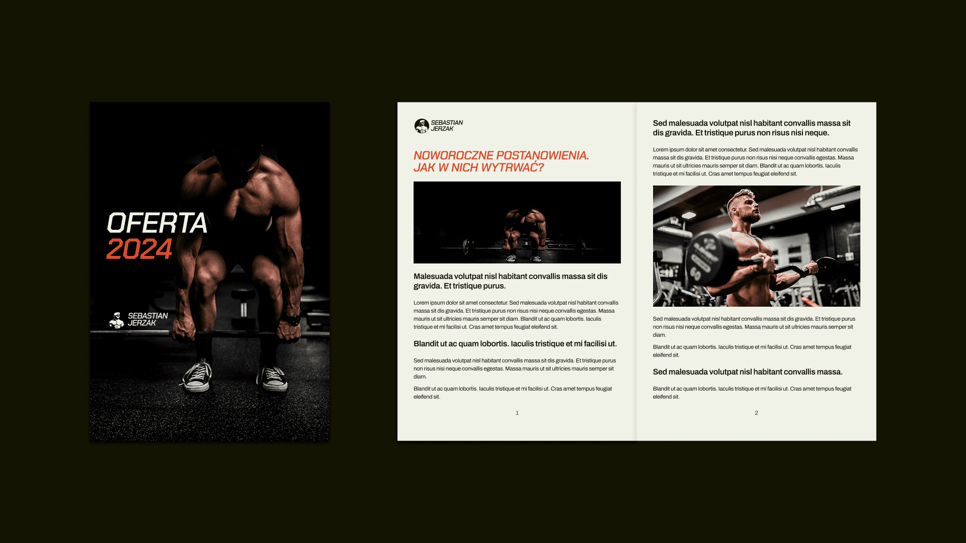 project of ebook with an offer