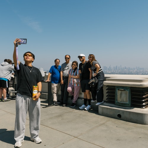 Guests at The Griffith Observatory