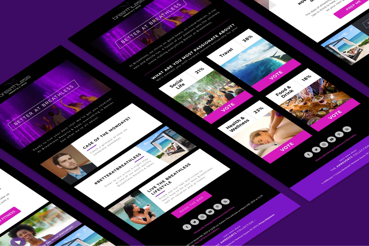 Breathless Resorts Emails