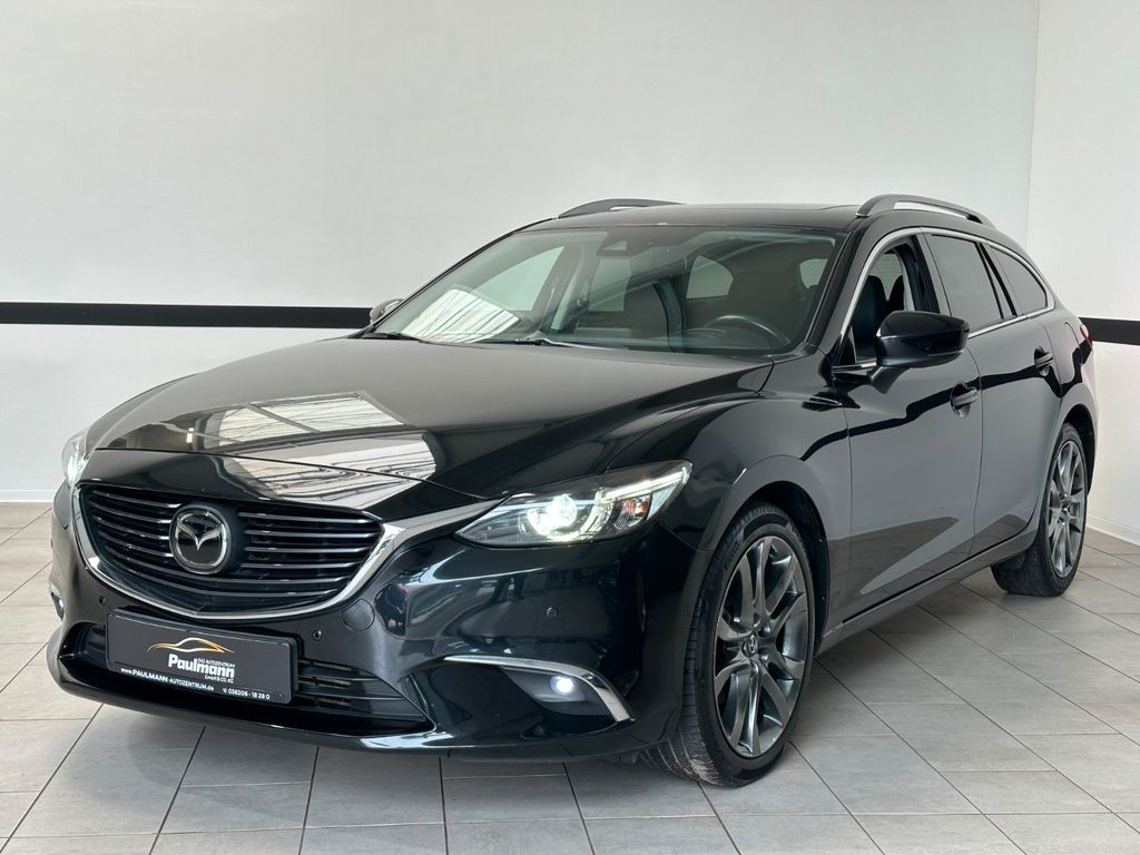 MAZDA 6 2016 BLACK Gebrauchtwagen - Hauptansicht