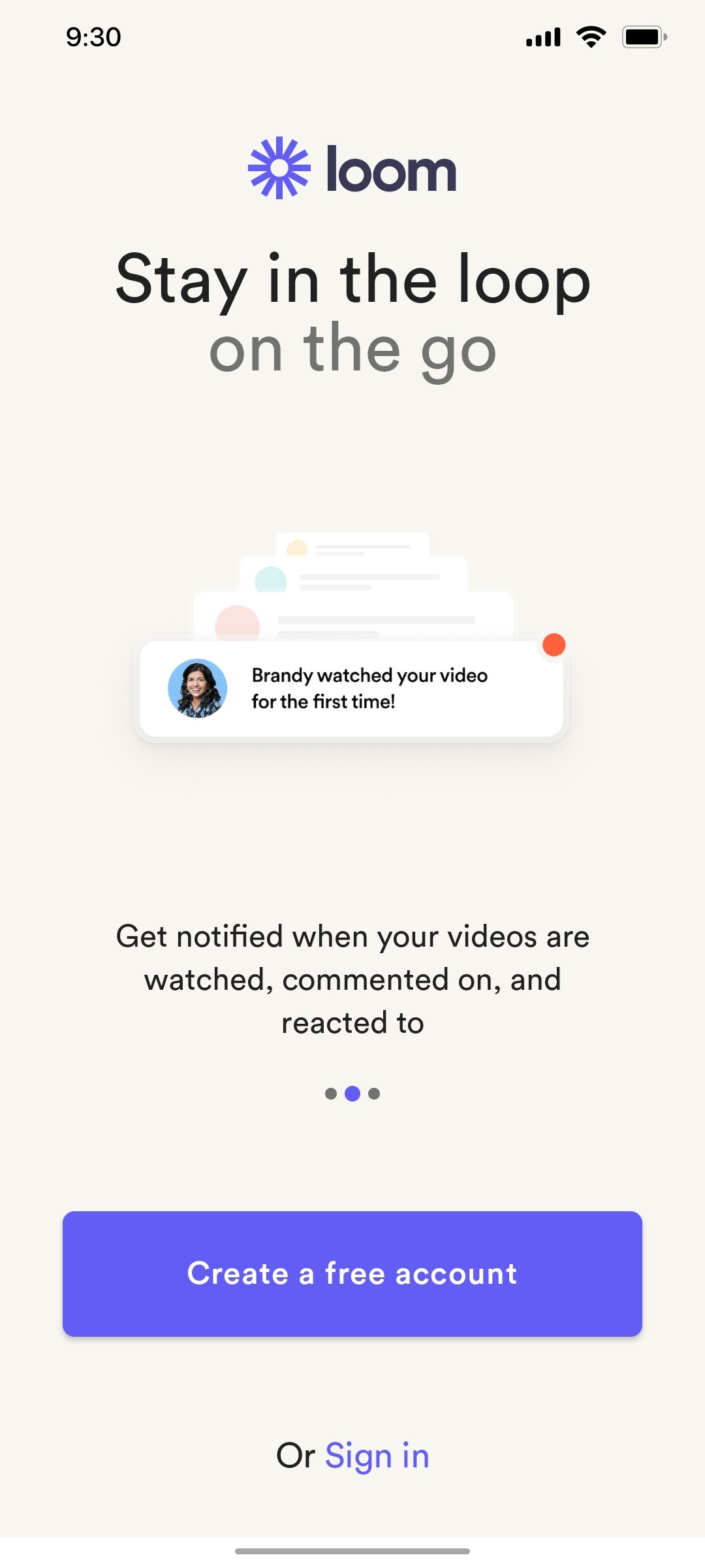 loom Walkthrough screen 2
