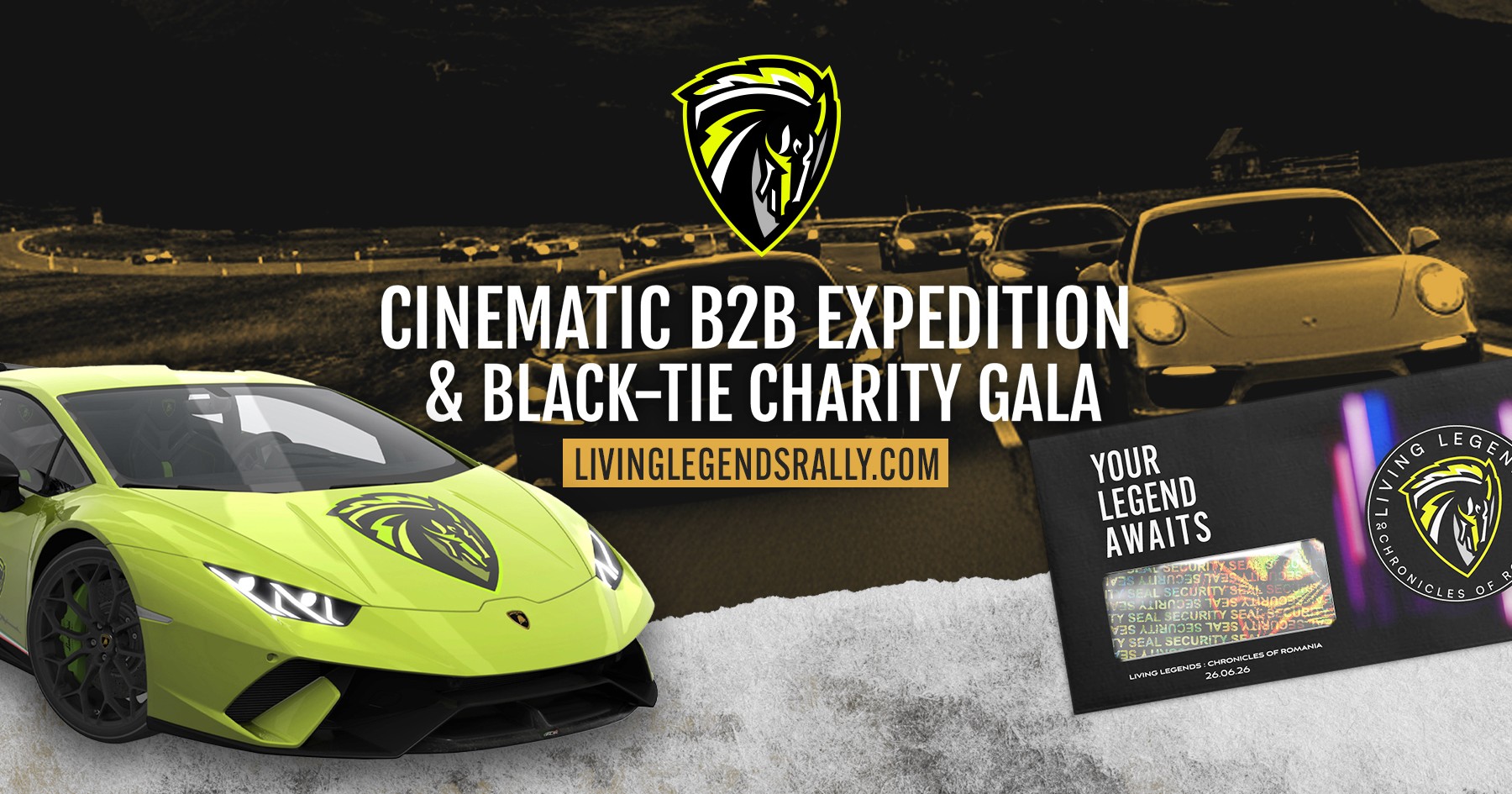 THRILL Republica Living Legends Automotive Rally B2B Networking Arena Event