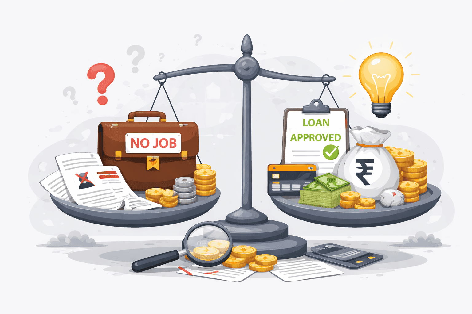 Can You Take a Loan Without a Job? Truth vs Myths?