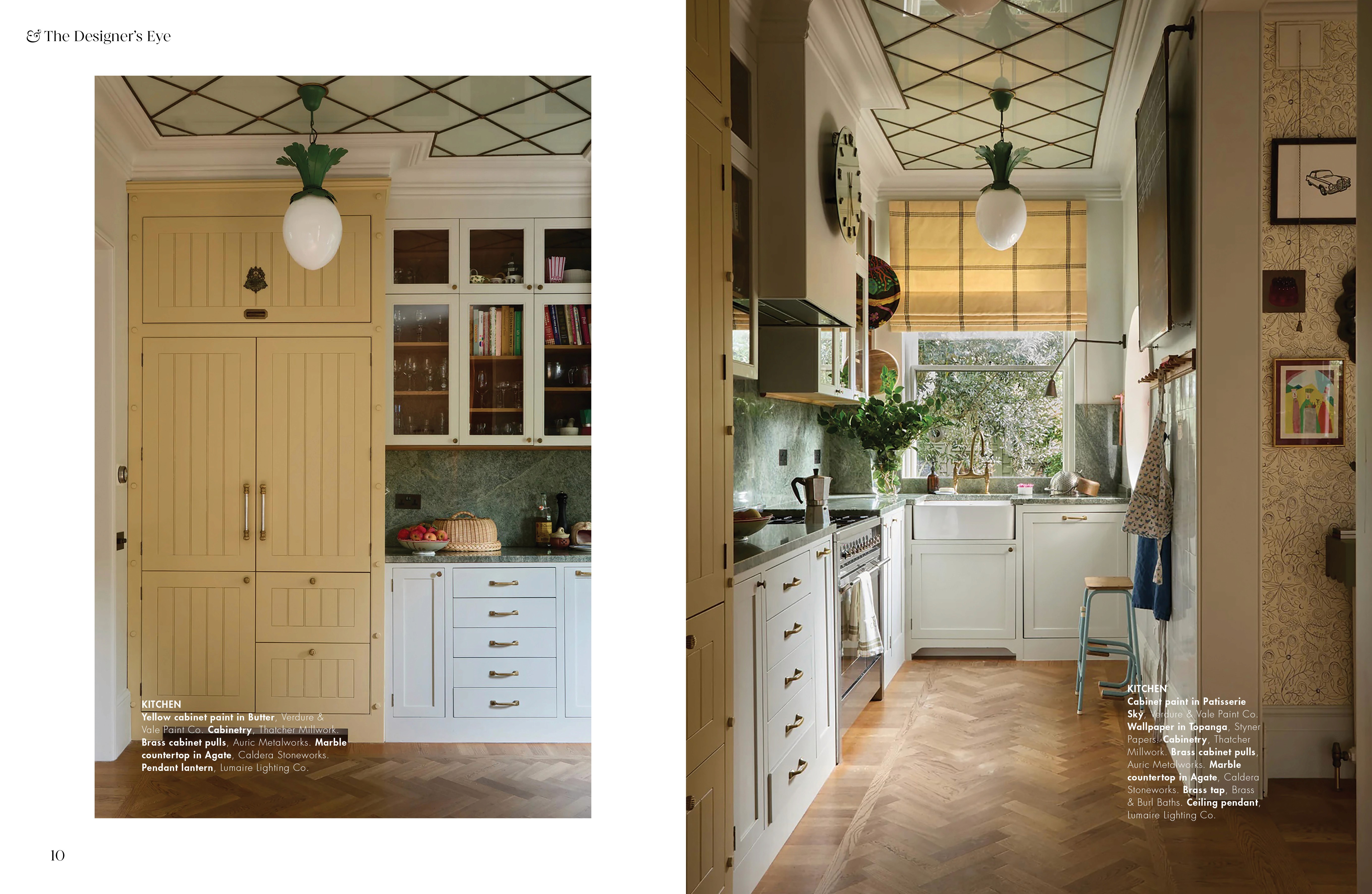 Magazine spread cover article