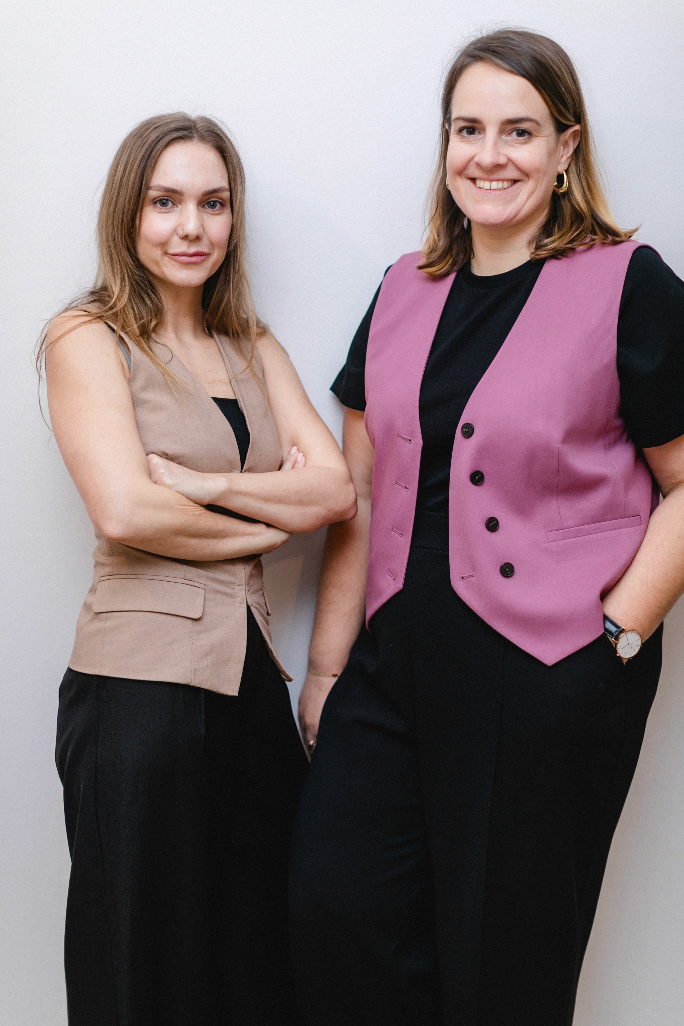 Gruppenfoto - Katharina Koenig und Tatjana Lagus