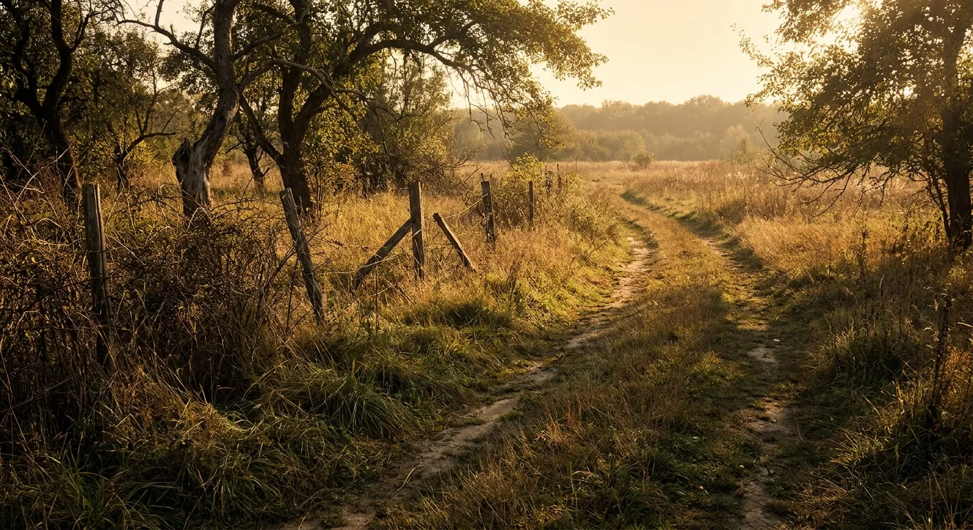Pathway in sunny meadow, symbolizing RockN' Socials Digital Marketing Agency.
