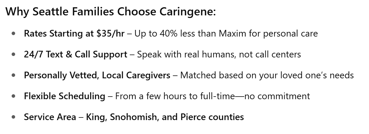 Why Seattle Families Choose Caringene: