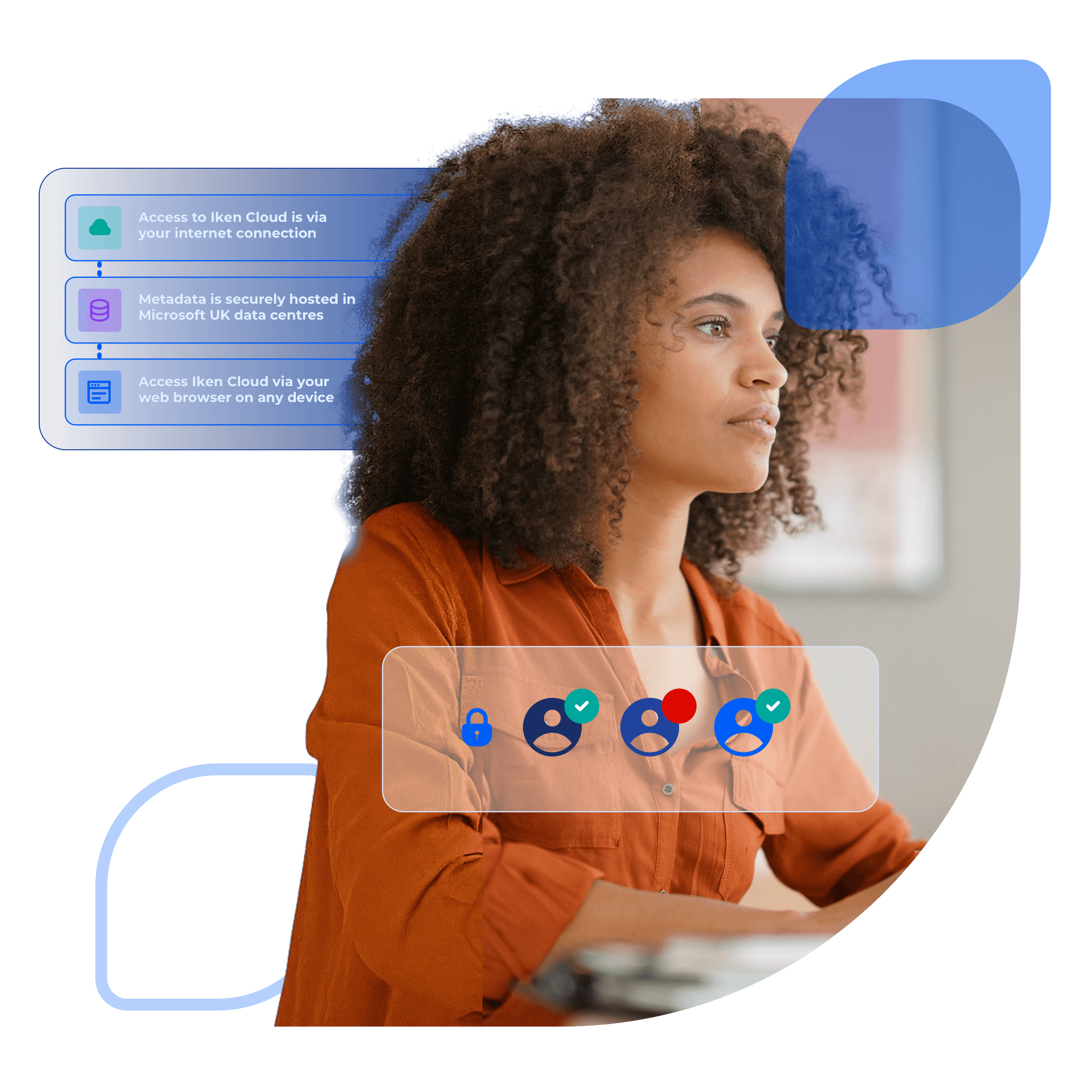 > Iken’s interface Screenshot for t cardiff city council case study about modernising legal management 