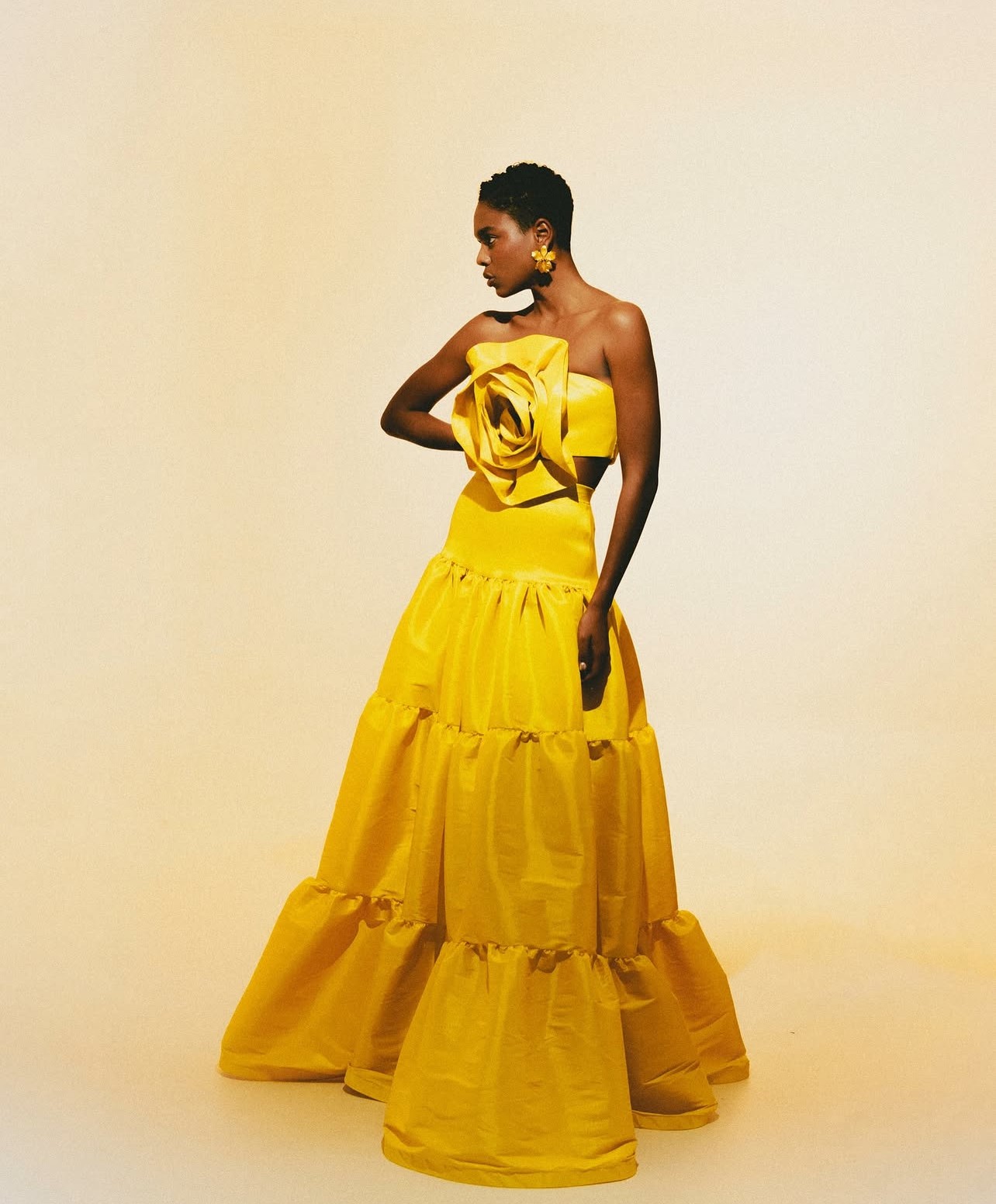 female working on laptop