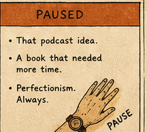 Now paused column