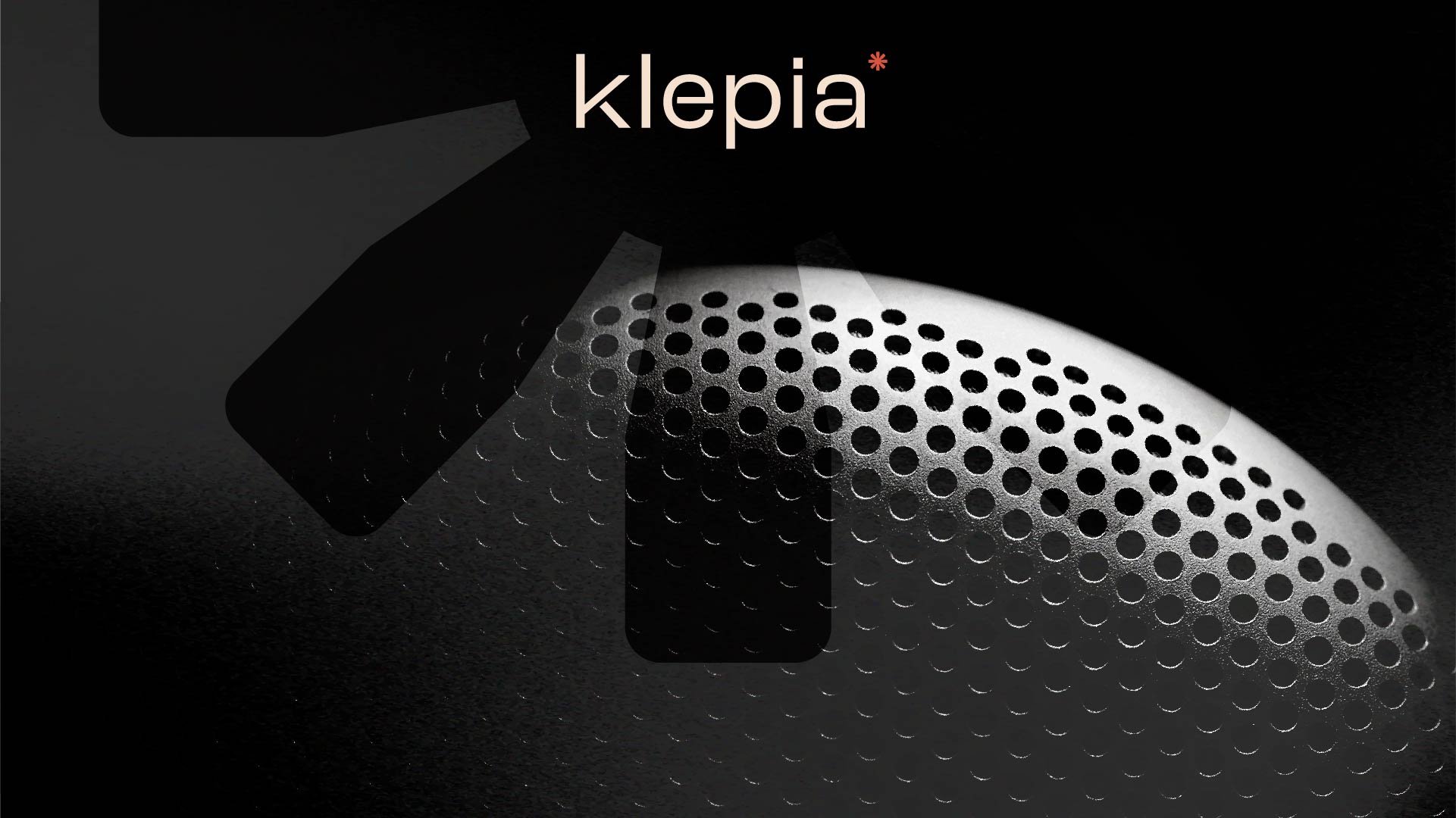 Minimalist coffee can design in hand – black and white packaging with bold typography